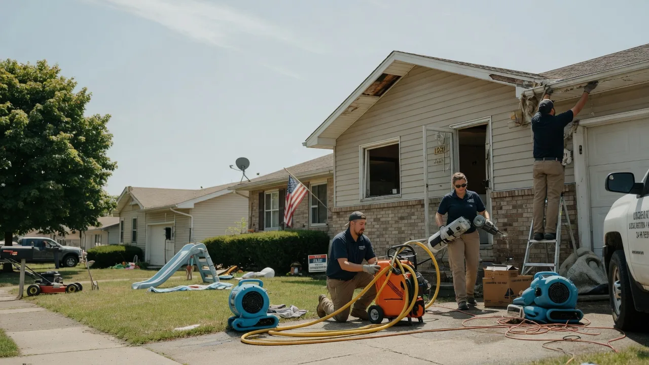Water Damage Restoration in Boswell, IN near me